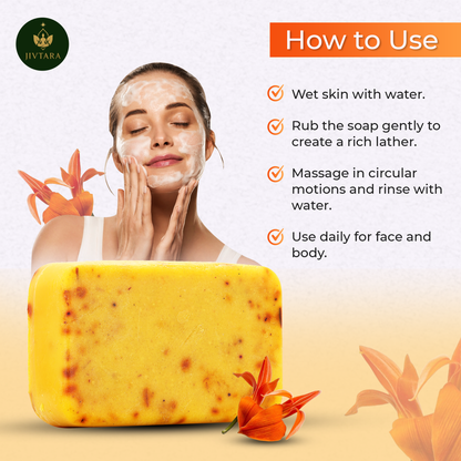 Jivtara Kesuda Ayurvedic Bath Soap – Pimple-Free, Clear & Radiant Skin